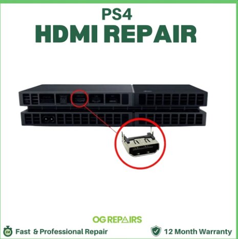 Expert PS4 HDMI Repair Services – Fast, Affordable, and Reliable at OG Repairs