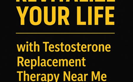 Revitalize Your Life with Testosterone Replacement Therapy Near Me