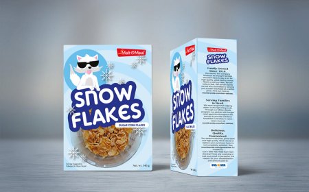 Standard Size Cereal Boxes & Family Pack Dimensions