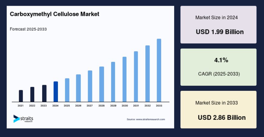 Carboxymethyl Cellulose Market: Regional Insights and Competitive Strategies, Forecast to 2033