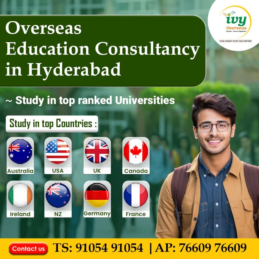 Best Overseas education consultants in Hyderabad