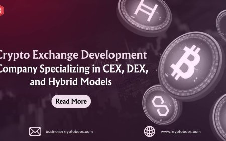 Crypto Exchange Development Company Specializing in CEX, DEX, and Hybrid Models