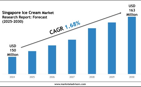 Singapore Ice Cream Market Forecast 2025–2030: Size, Share, and Growth Trends