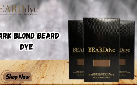 Men’s Dark Blond Beard Dye: Simple, Subtle Color by Beard Dye
