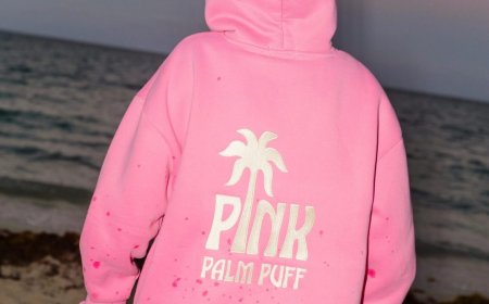New Pink Palm Puff Pajamas Are Here!