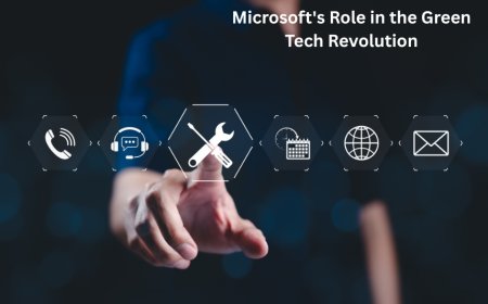 Microsoft's Role in the Green Tech Revolution