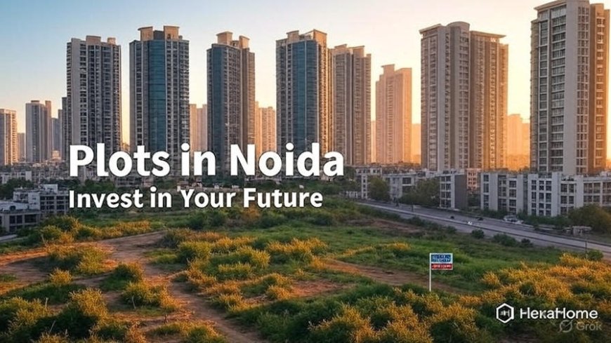Discovering Plots for Sale in Noida: Your Guide to Smart Real Estate Investment