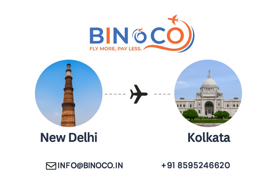“From Capital Vibes to Cultural Rhythms: Fly New Delhi to Kolkata with Comfort and Ease”